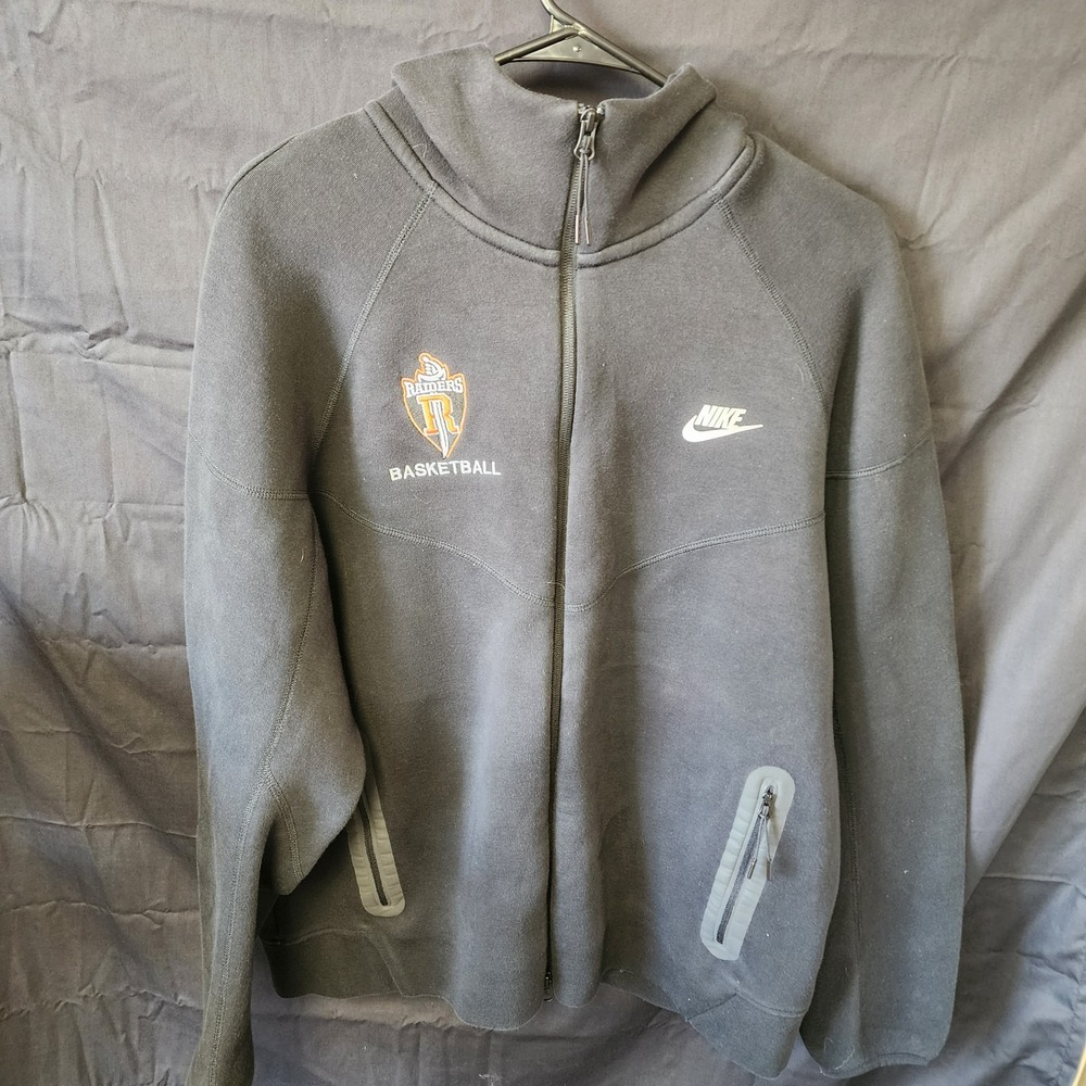 Nike Raiders Basketball Zip Up Jacket Black Size XL